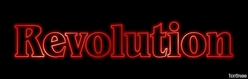 Revolution Effet de Texte