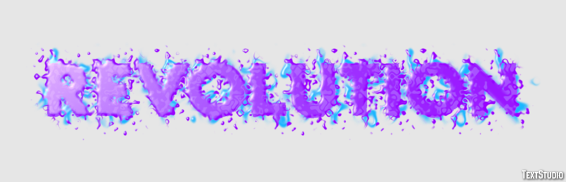 Revolution Effet de Texte
