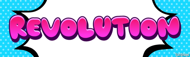Revolution Effet de Texte