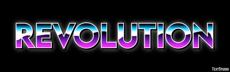 Revolution Effet de Texte
