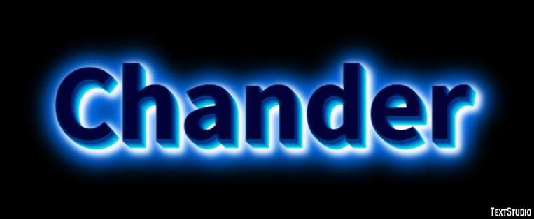 Chander Effetto testo
