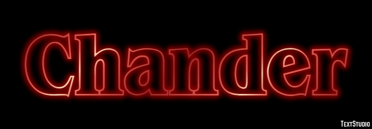 Chander Text Effect