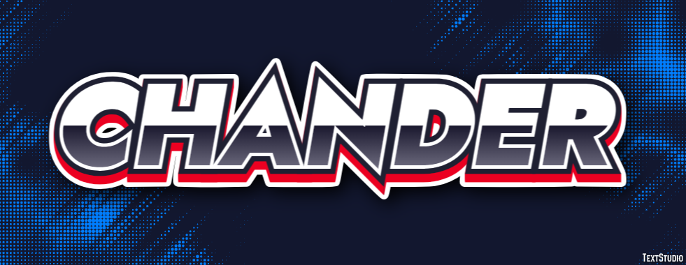 Chander Text effect