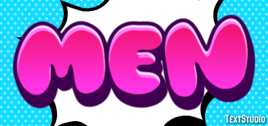 Men Text Effect