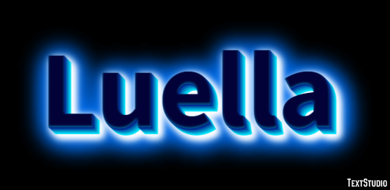 Luella Texteffekt