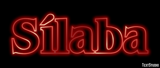 Sílaba Text Effect