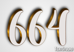 664 Efekt tekstowy