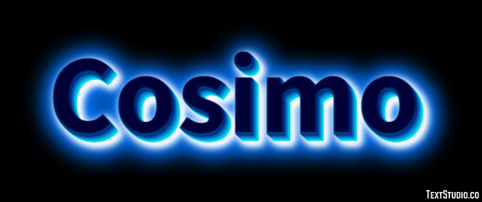 Cosimo Effet de Texte