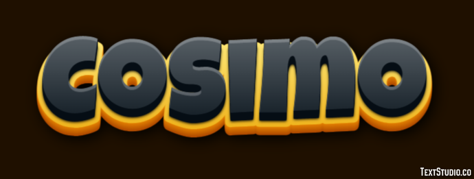 Cosimo Effet de Texte