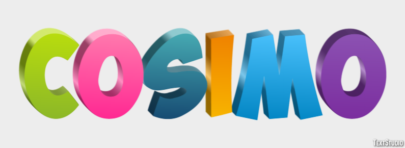 Cosimo Effet de Texte