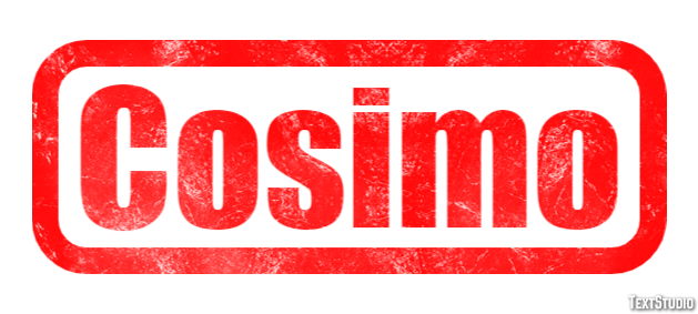 Cosimo Effet de Texte