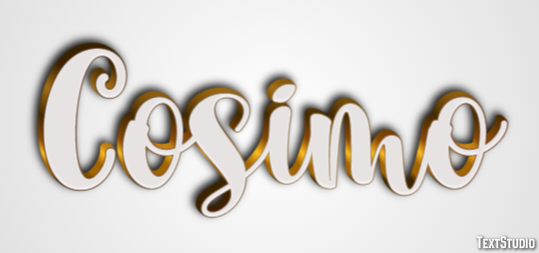 Cosimo Text Effect
