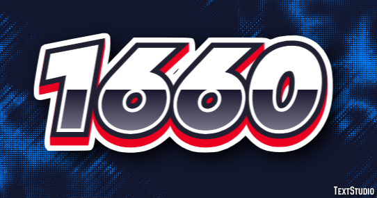 1660 Text Effect