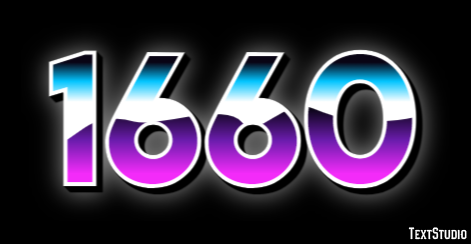 1660 Text Effect