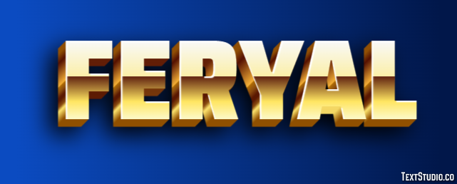 Feryal テキスト効果