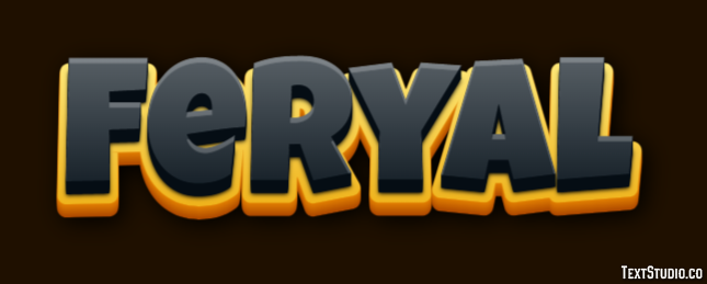 Feryal テキスト効果