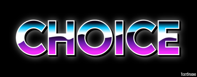 Choice Text Effect