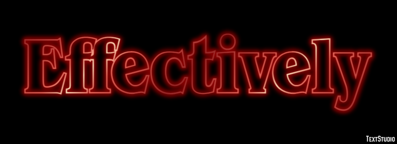 Effectively Texteffekt