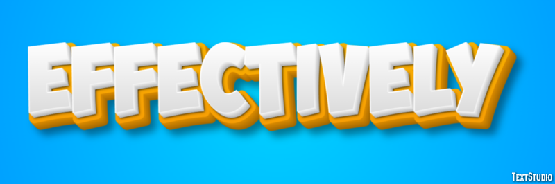 Effectively Metin Efekti