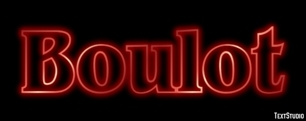 Boulot Effet de Texte