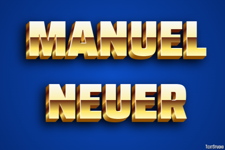Manuel Neuer Efeito do texto