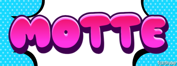 Motte Texteffekt