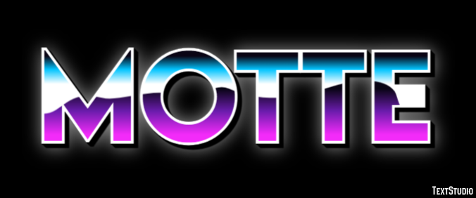 Motte Text effect