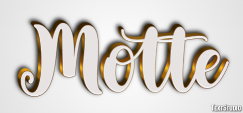 Motte Text effect