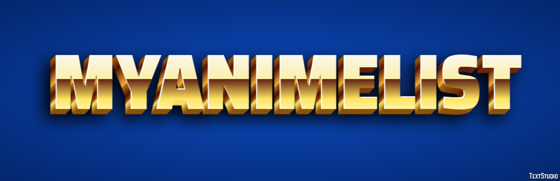 MyAnimeList Texteffekt