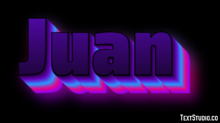 Juan テキスト効果