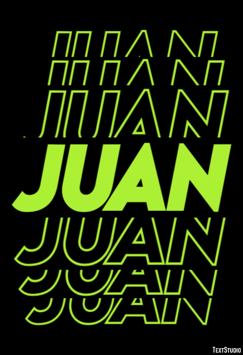 Juan Text Effect