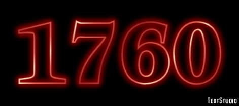 1760 Texteffekt
