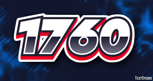 1760 Texteffekt