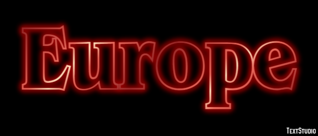 Europe Text Effect