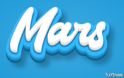 Mars Text Effect