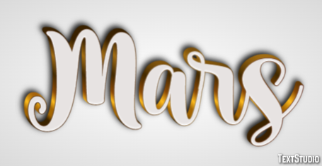 Mars Text Effect