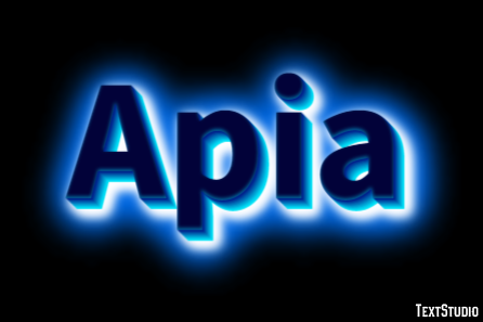 Apia Efekt tekstowy