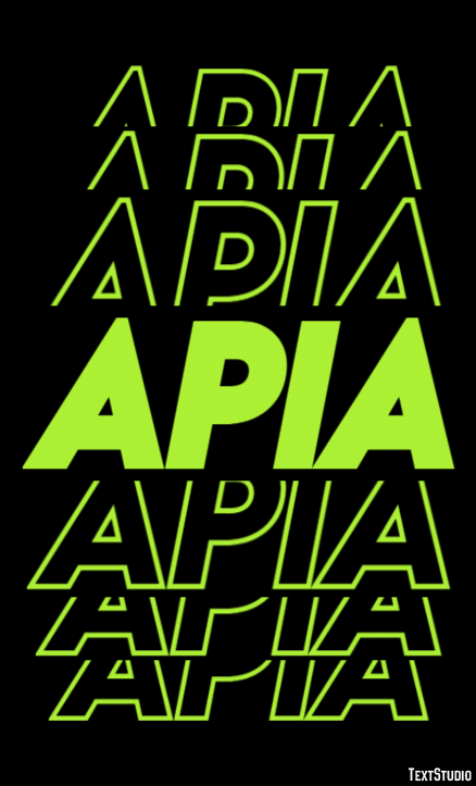 Apia Efekt tekstowy