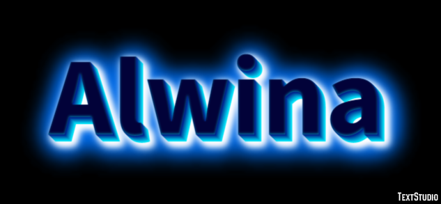 Alwina テキスト効果