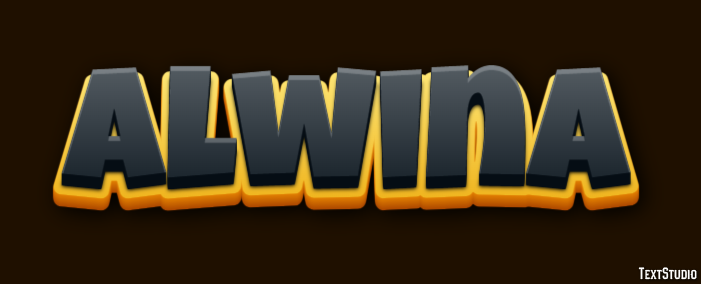 Alwina テキスト効果