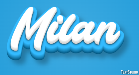 Milan Efekt tekstowy