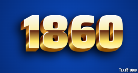 1860 Effetto testo
