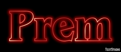 Prem Text effect