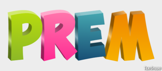 Prem Text effect