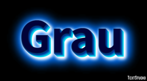 Grau Text Effect