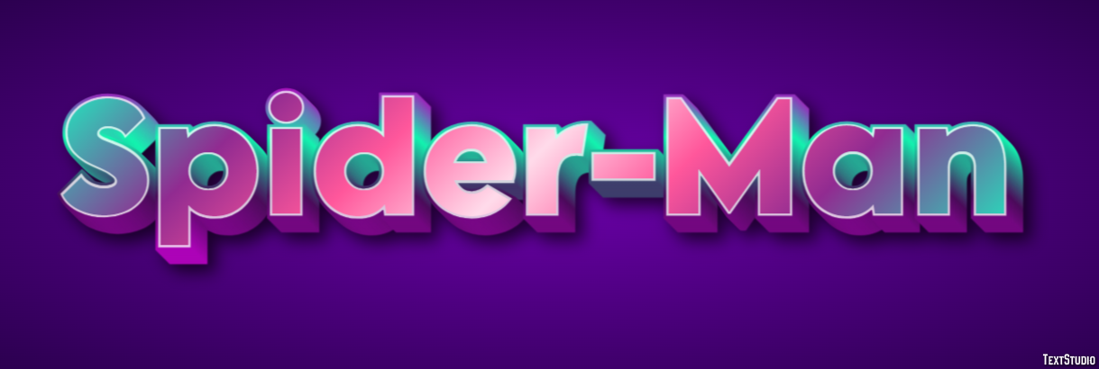 Spider-Man Text effect