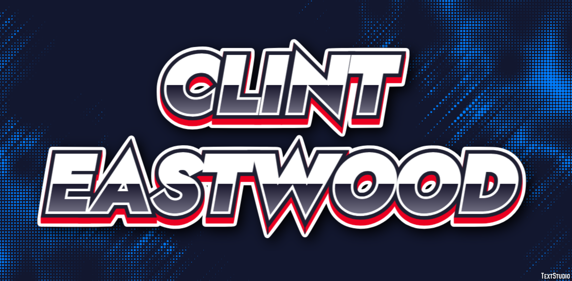 Clint Eastwood Metin efekti