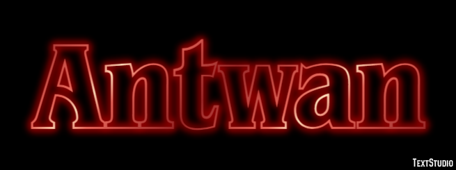 Antwan Tekst Effect