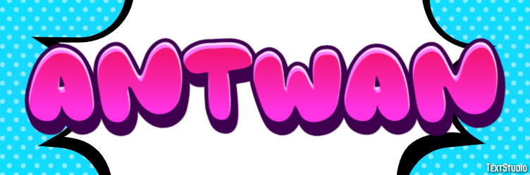 Antwan Text Effect