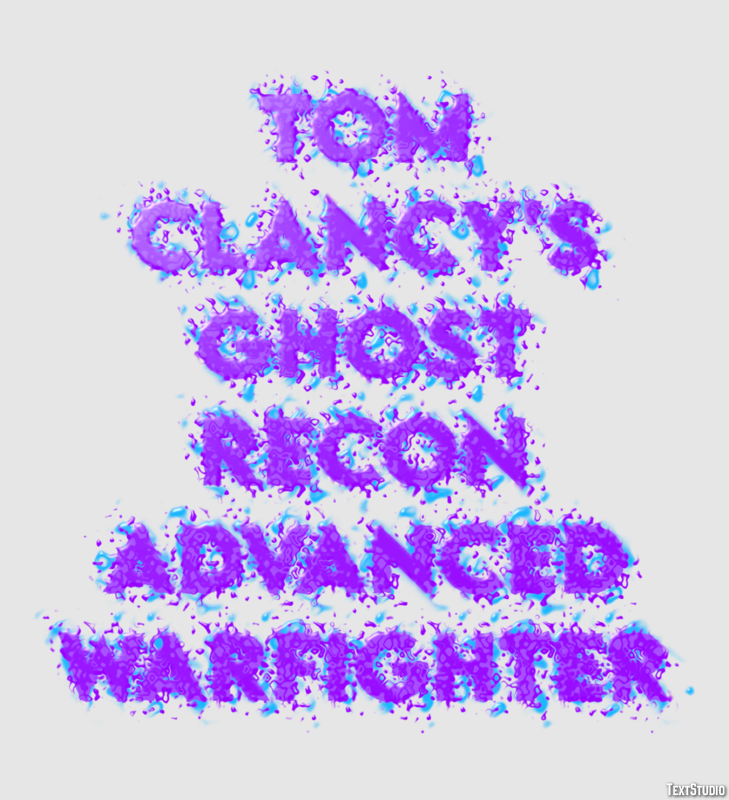 Tom Clancy's Ghost Recon Advanced Warfighter Texteffekt